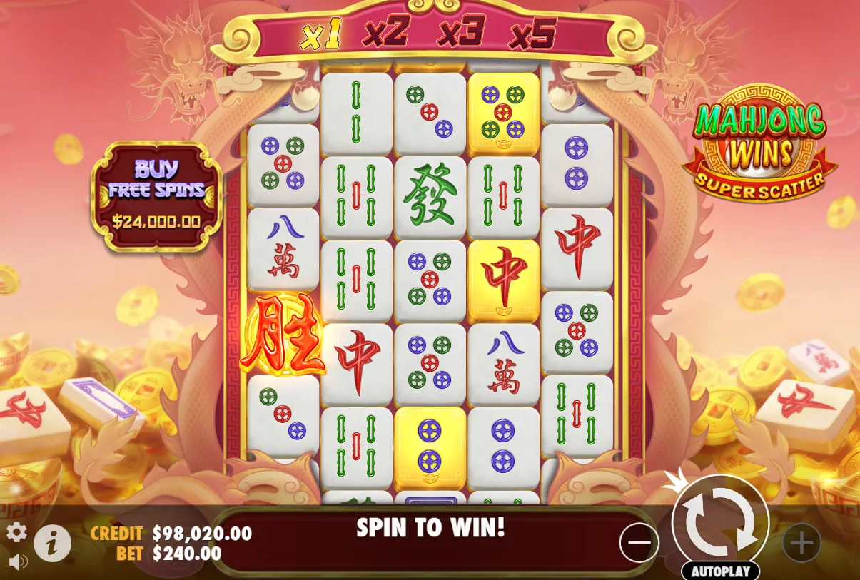 Mahjong Wins Super Scatter Slot